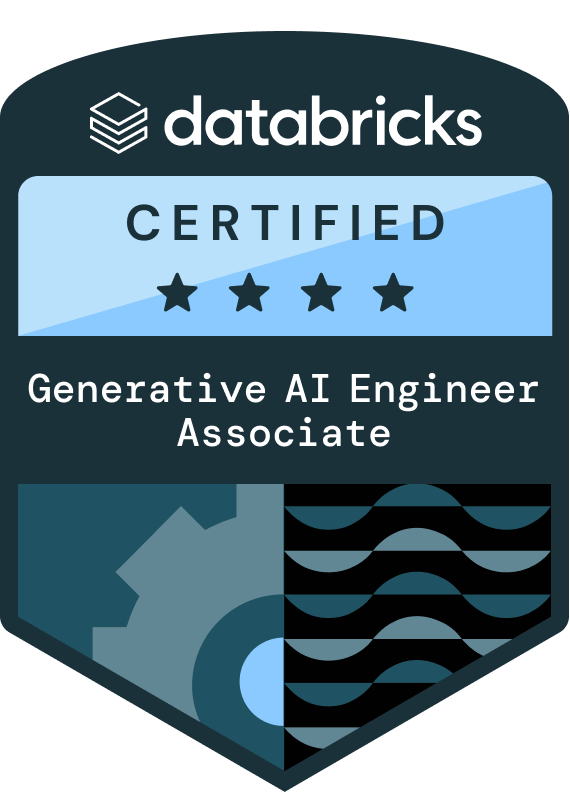 Databricks Certified Generative AI Engineer Associate Badge